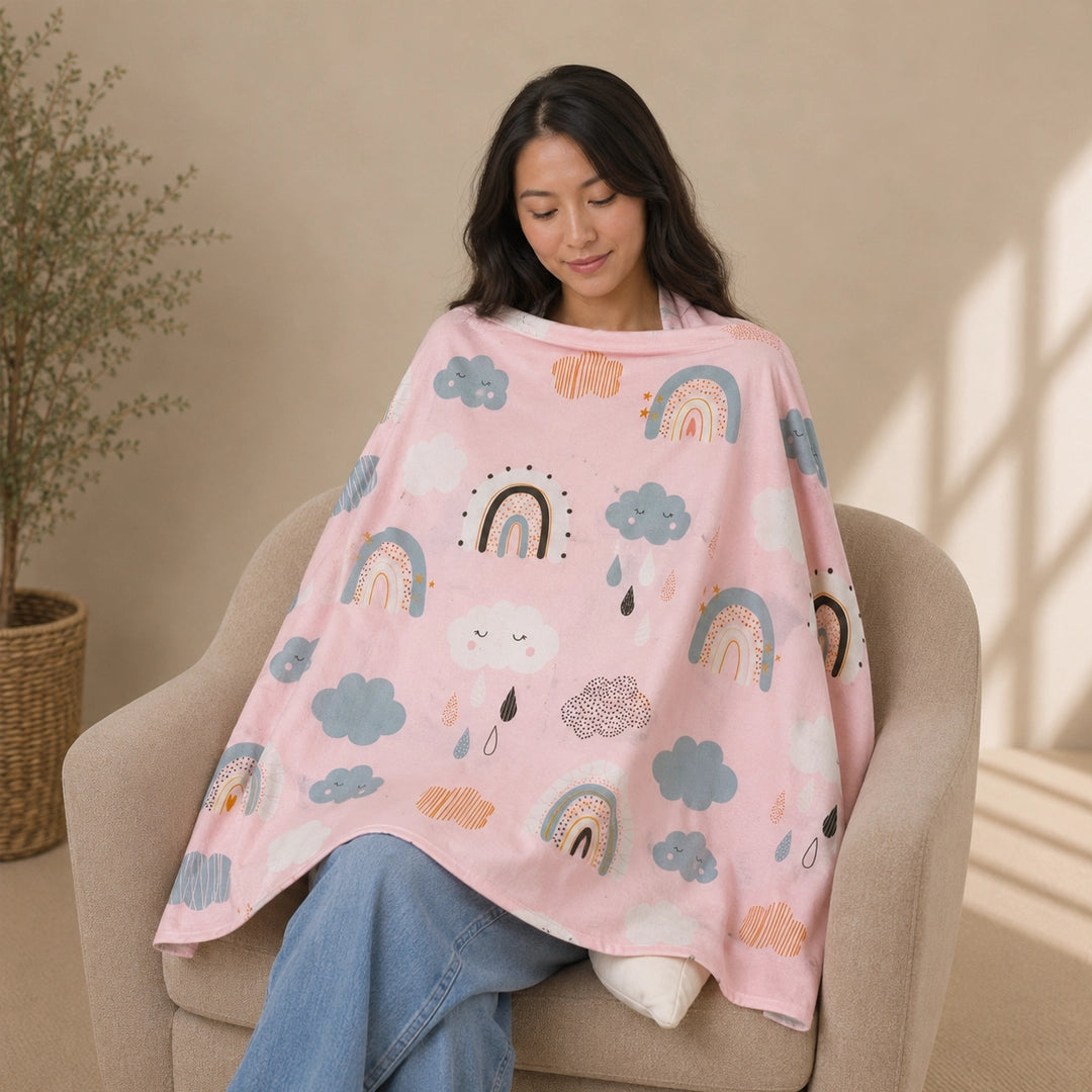 Double Layer Cotton Nursing Cover