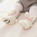 Baby Plush Bunny Home Boots with Cute Bow | 6M-18M