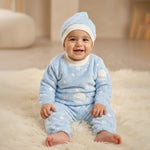 Glow-in-the-Dark Baby Pajama Set with Hat | 3M–12M
