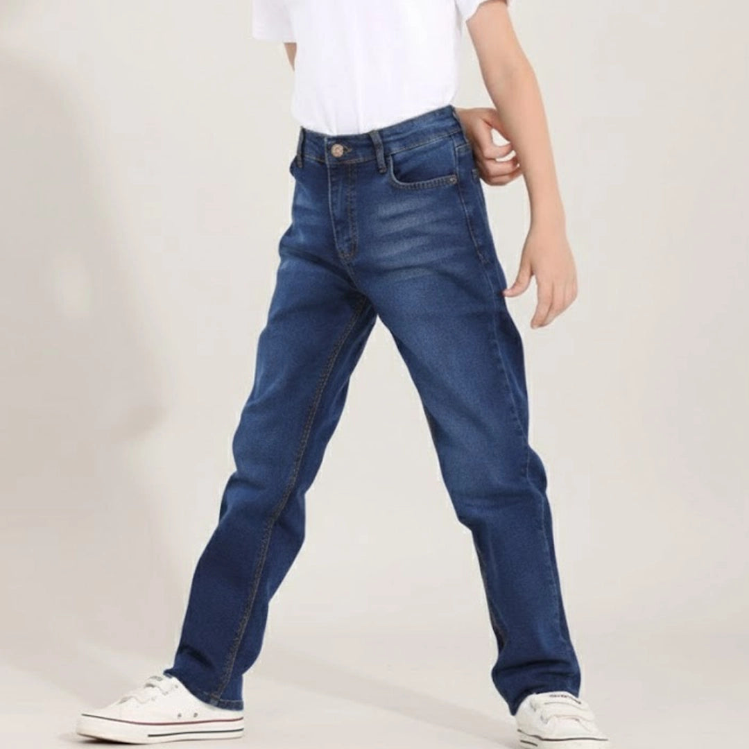 Classic Blue Boys Jeans | Ages 5Y–9Y