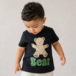 Happy Bear Cotton T-Shirt | Ages 6M–24M - Cubbies