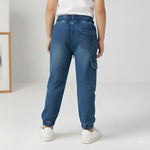 Boys Explorer Cargo Jeans | Ages 1–5 Years