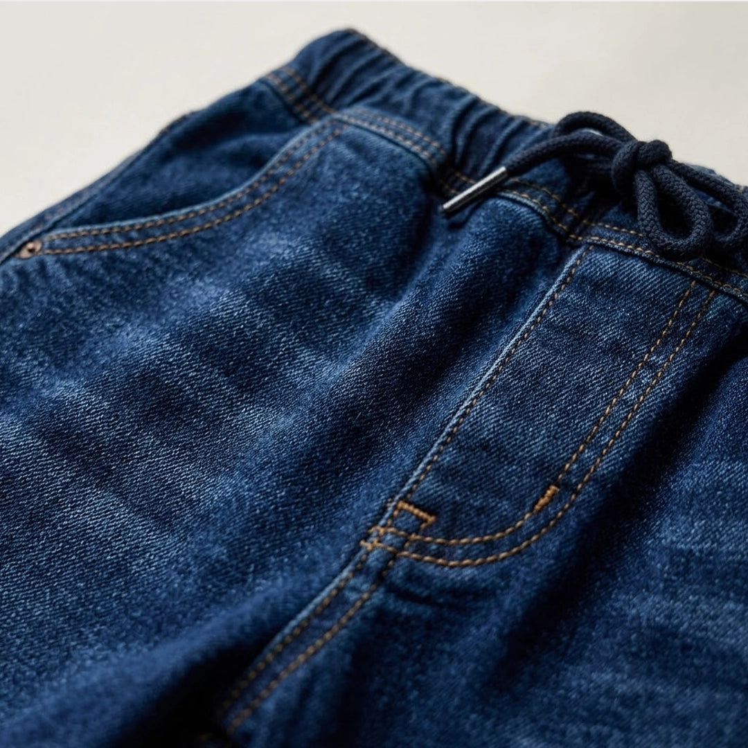 بنطلون Denim Jogger Jeans | من عمر سنة لـ ٥ سنوات