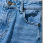 بنطلون جينز بناتي Mom Fit | من عمر 5 لـ 9 سنين