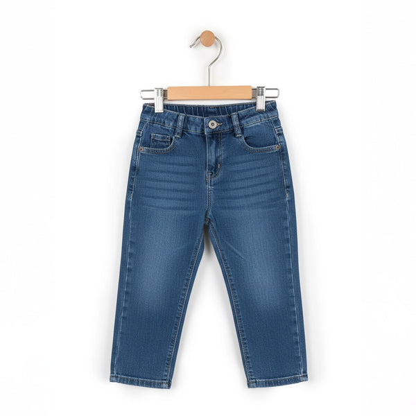 Girls Mom-Fit Jeans | Ages 3–4 Years