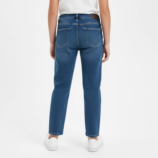 Girls Mom-Fit Jeans | Ages 3–4 Years