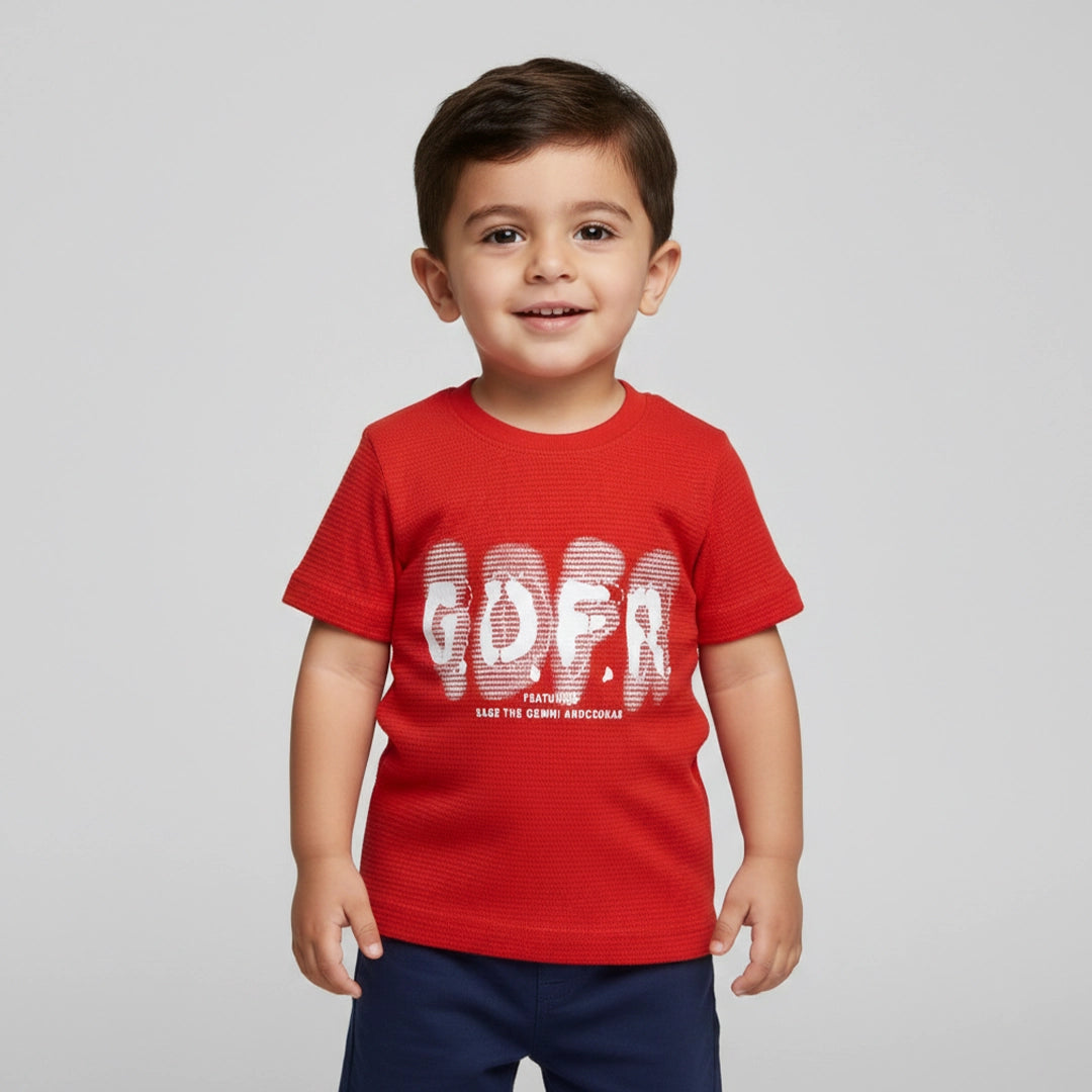 تيشيرت قطن Gofer | من عمر سنتين لـ 7 سنوات