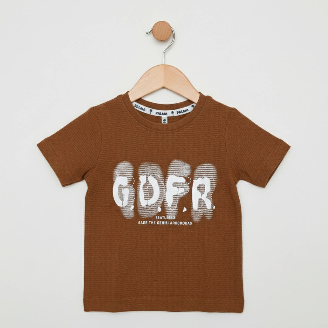 تيشيرت قطن Gofer | من عمر سنتين لـ 7 سنوات