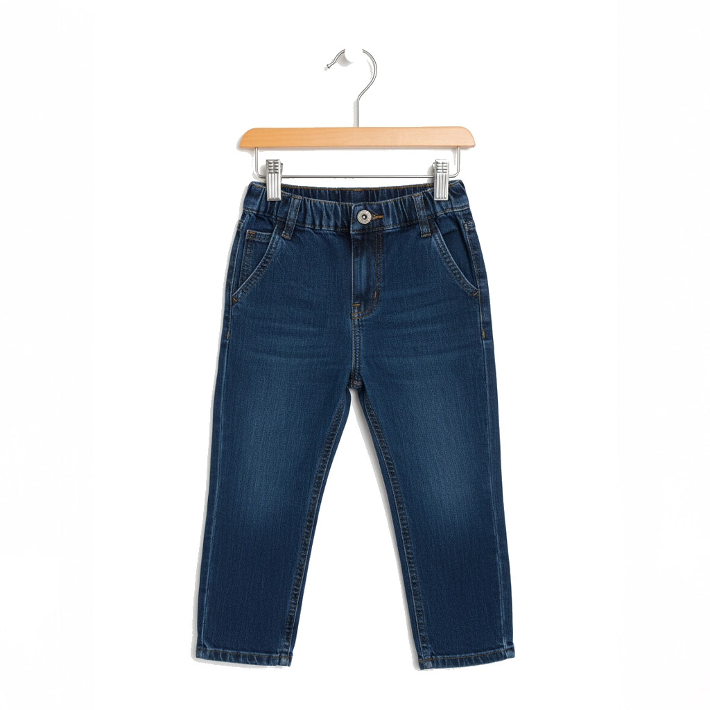 Girls Classic Comfort Jeans | Ages 1–9 Years