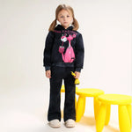 Pink Panther Hoodie & Pants Set | Ages 4Y-9Y