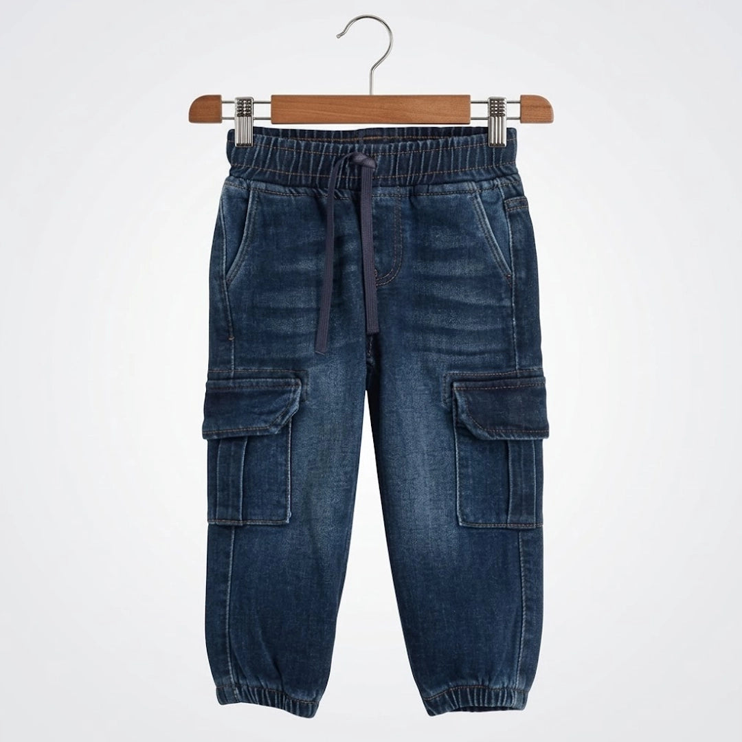 Cargo Denim Jogger Jeans | Age 9M