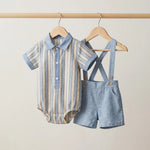 Skyline Suspender Set | Ages 3M–18M