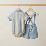 Skyline Suspender Set | Ages 3M–18M