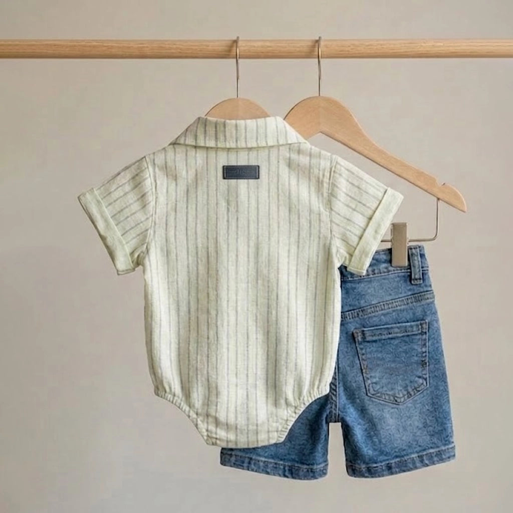 طقم Stripe Summer Set | من 3 لـ 18 شهر