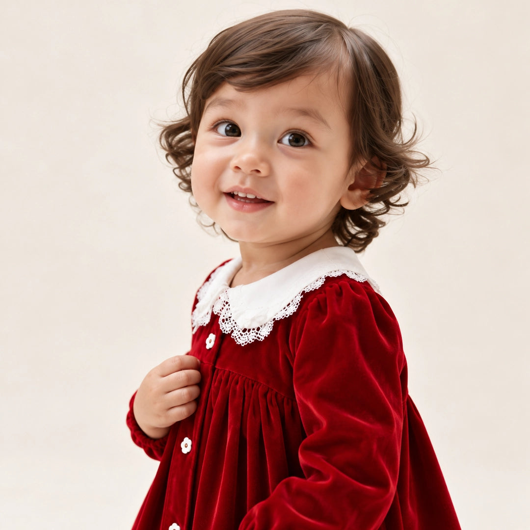Velvet Lace Dress
