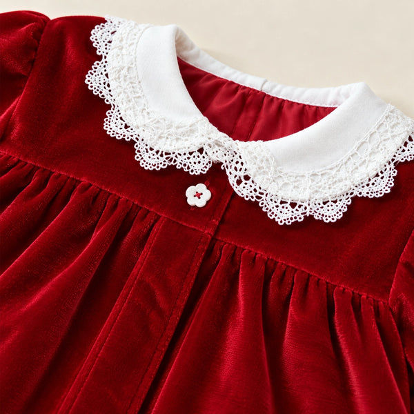Velvet Lace Dress