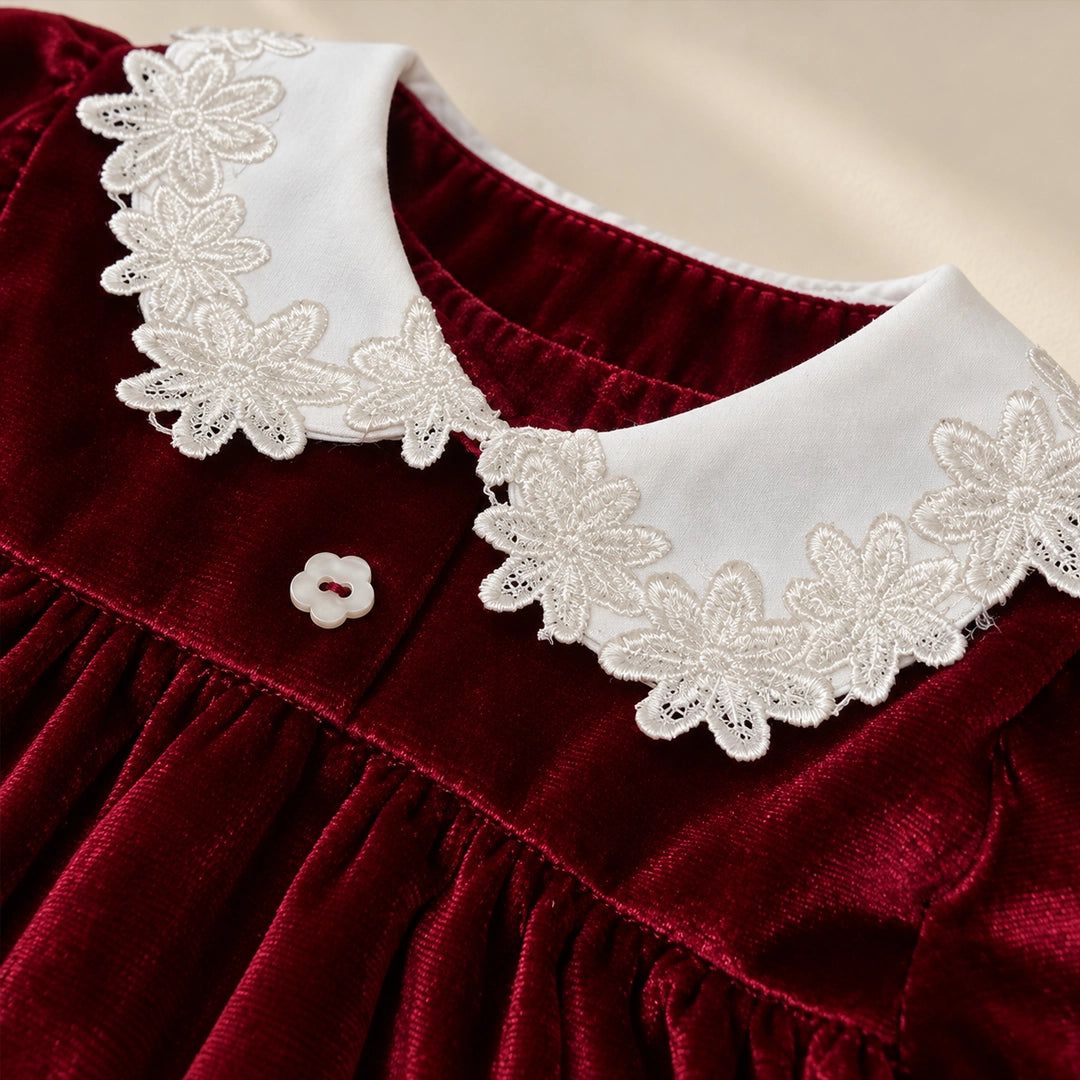 Velvet Lace Dress