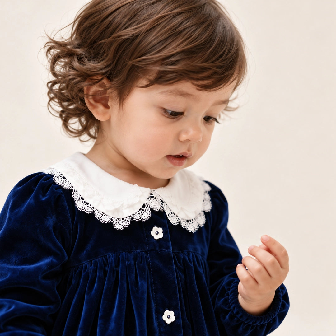 Velvet Lace Dress