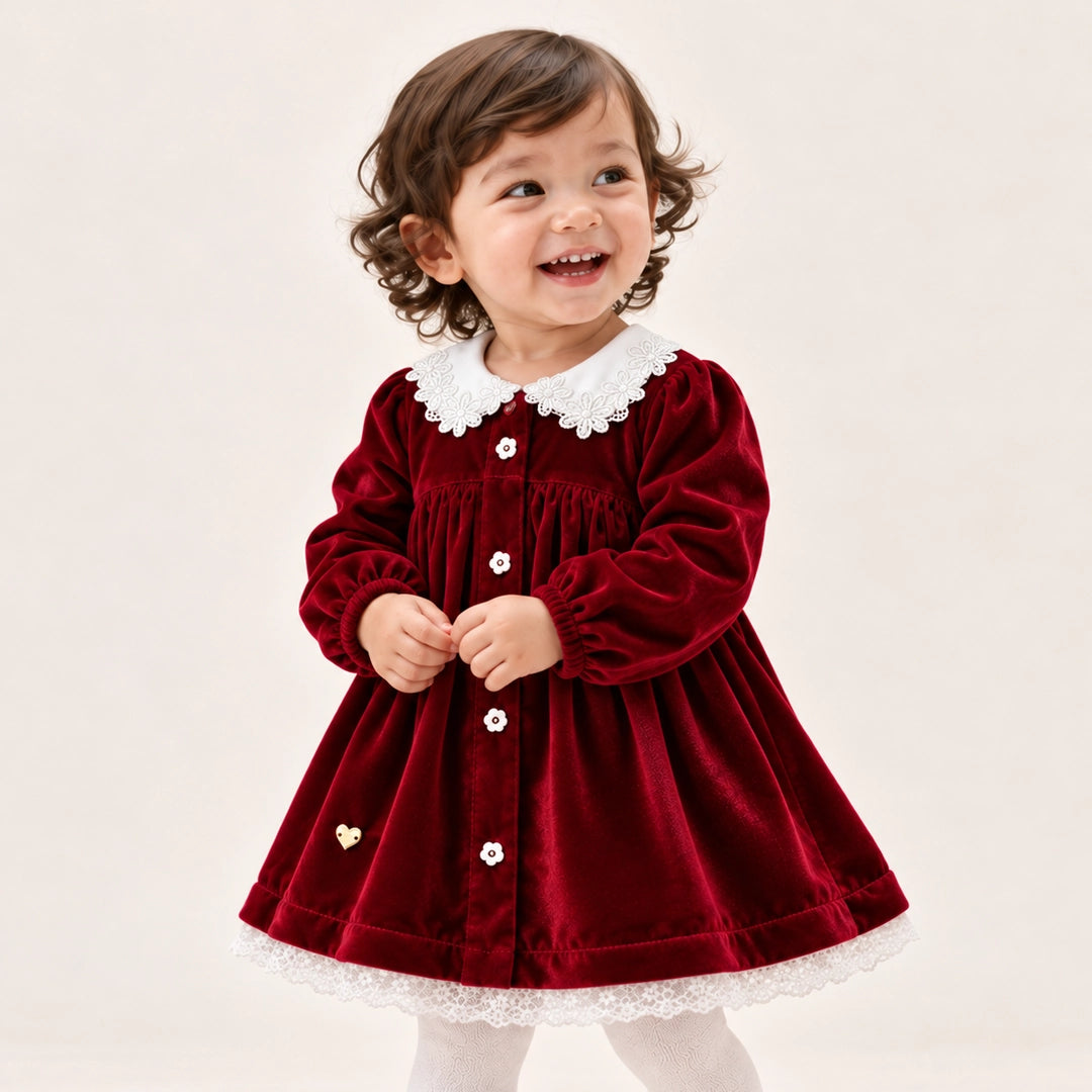 Velvet Lace Dress