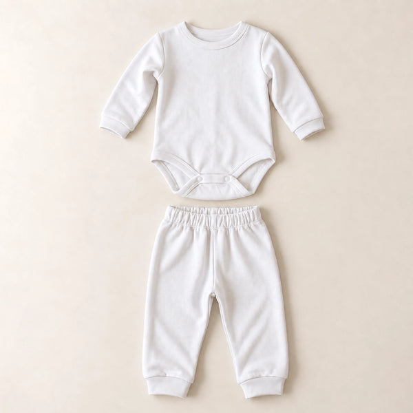 Essential Fleece Bodysuit Set