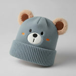 Bear Face Winter Beanie | 2Y–5Y