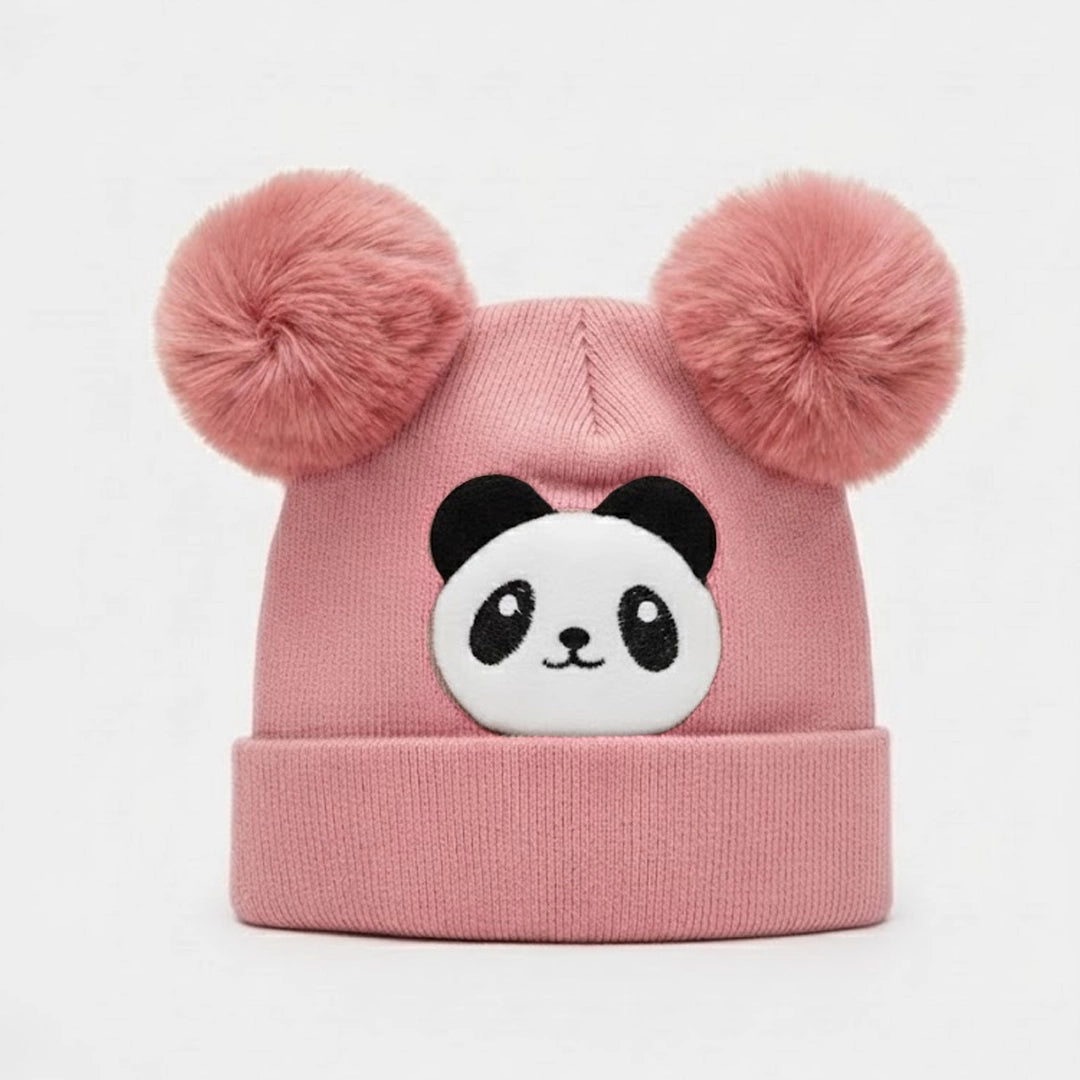 Baby Panda Pom Beanie | 0M–12M