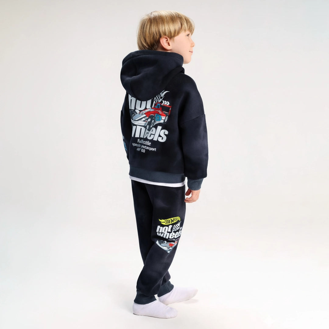 Hot Wheels Hoodie & Jogger Set | Ages 2Y–5Y