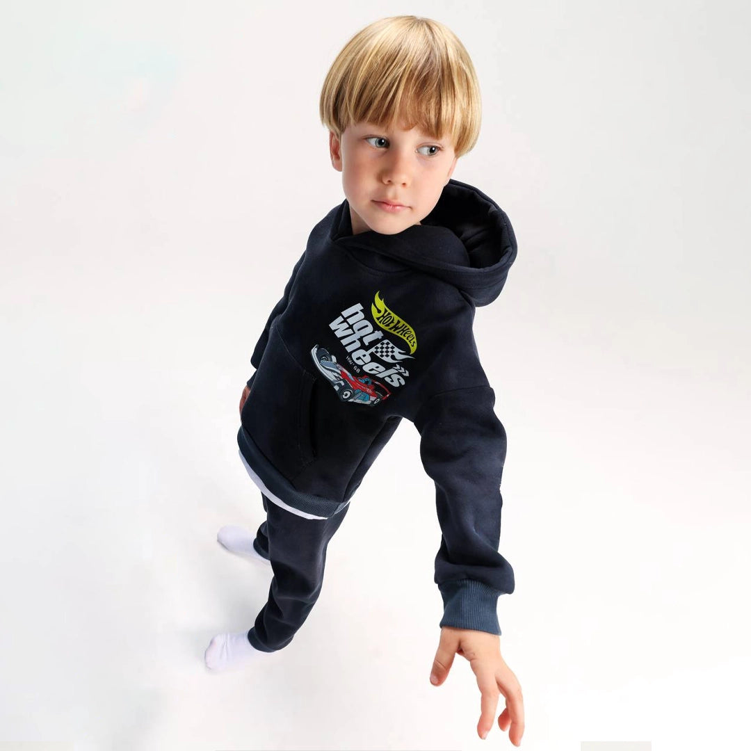Hot Wheels Hoodie & Jogger Set | Ages 2Y–5Y