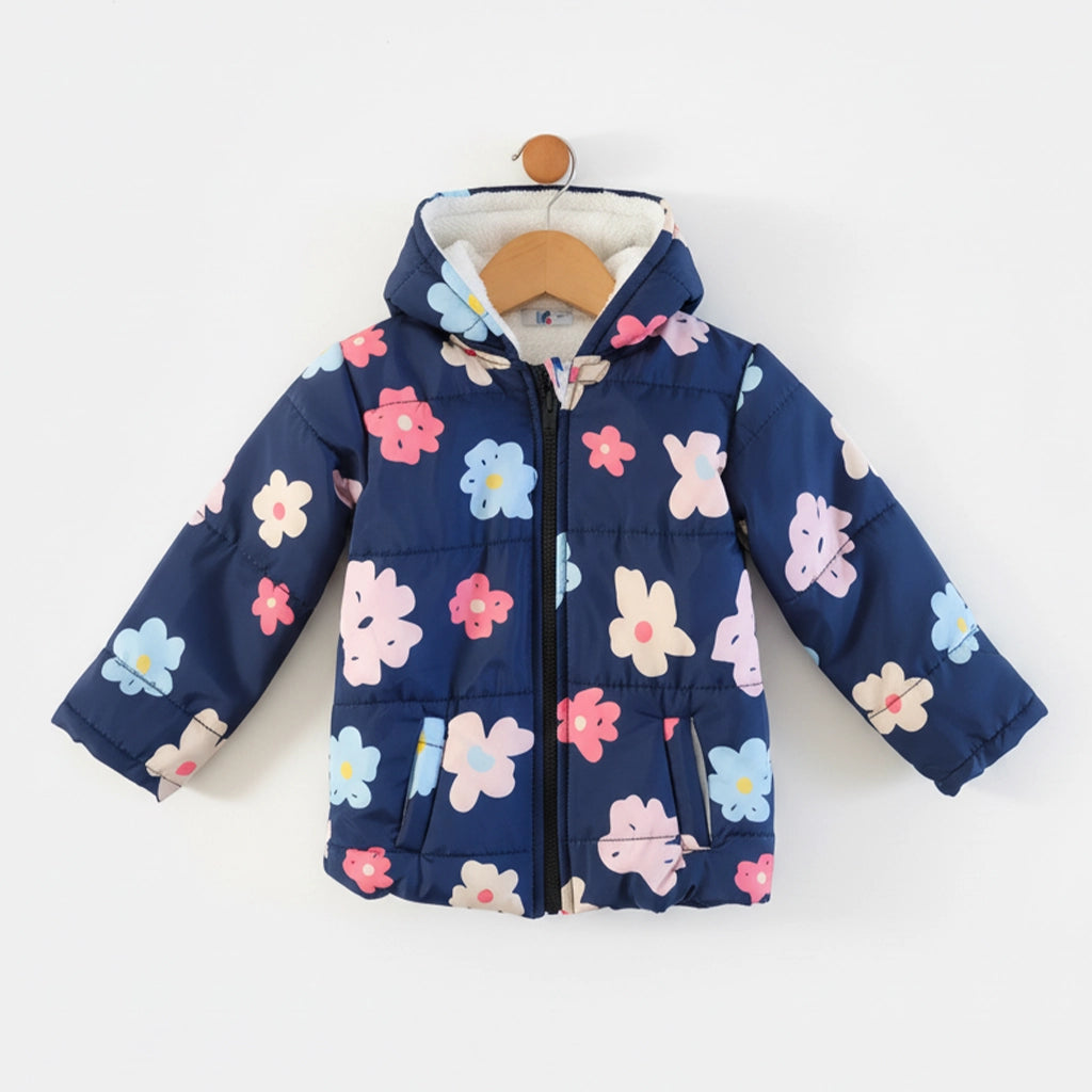 Flora Puff Jacket | Ages 1Y-8Y