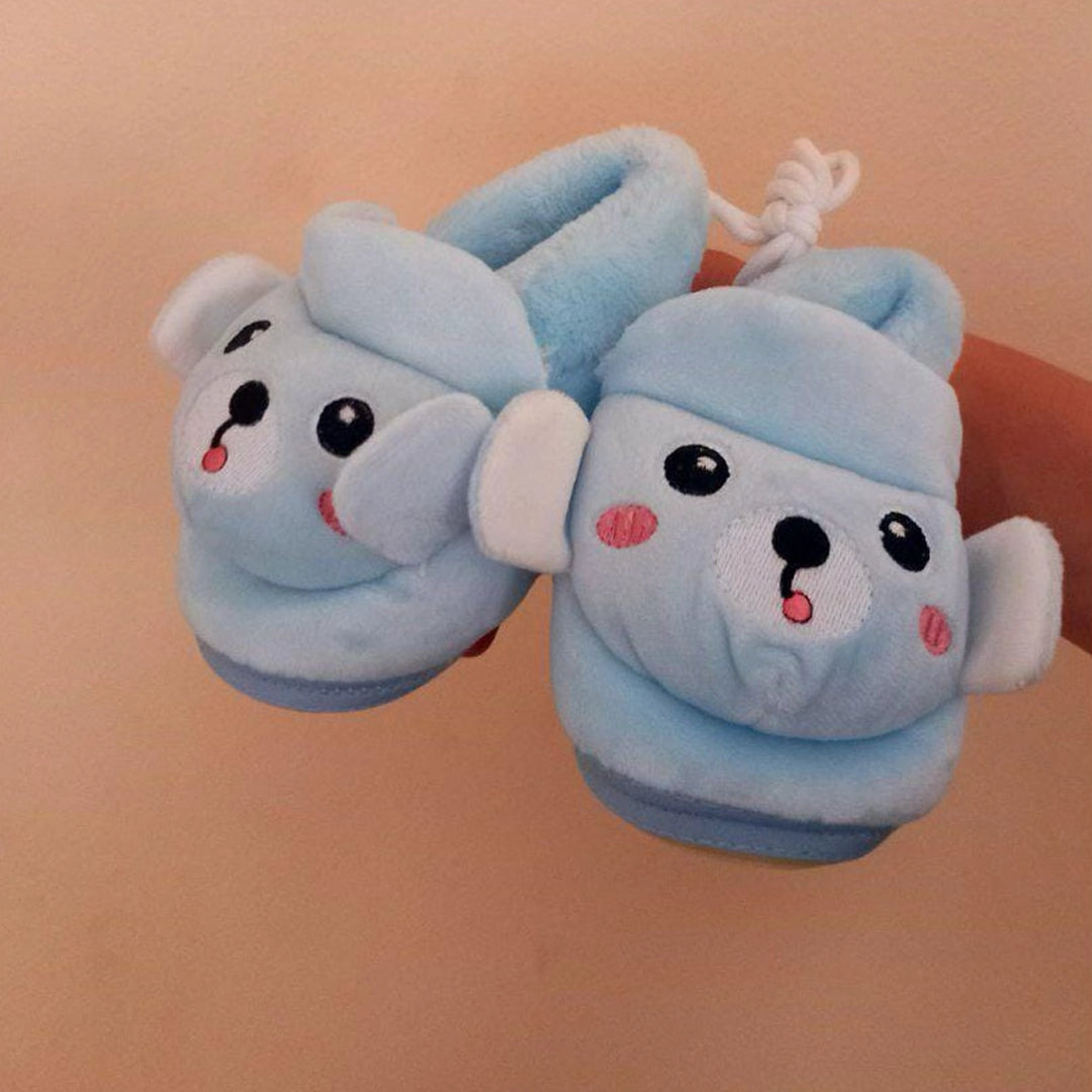 Bear Hug Plush Home Boots | Ages 6M–18M