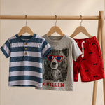 Chillin’ Bear 3-Piece Set | Ages 6M–36M