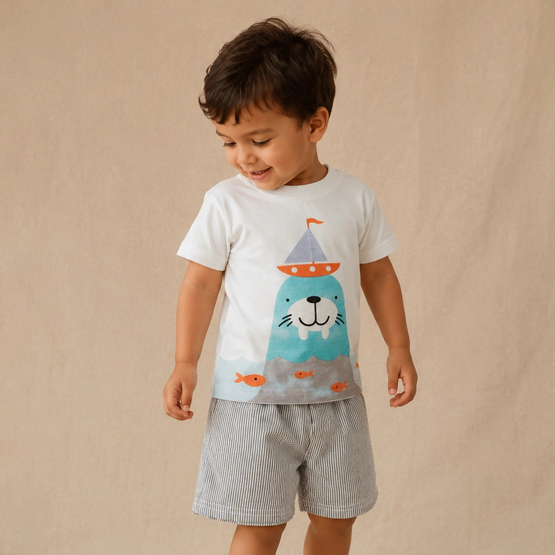 Cozy Sea Friends 3-Piece Set | Ages 6M–36M