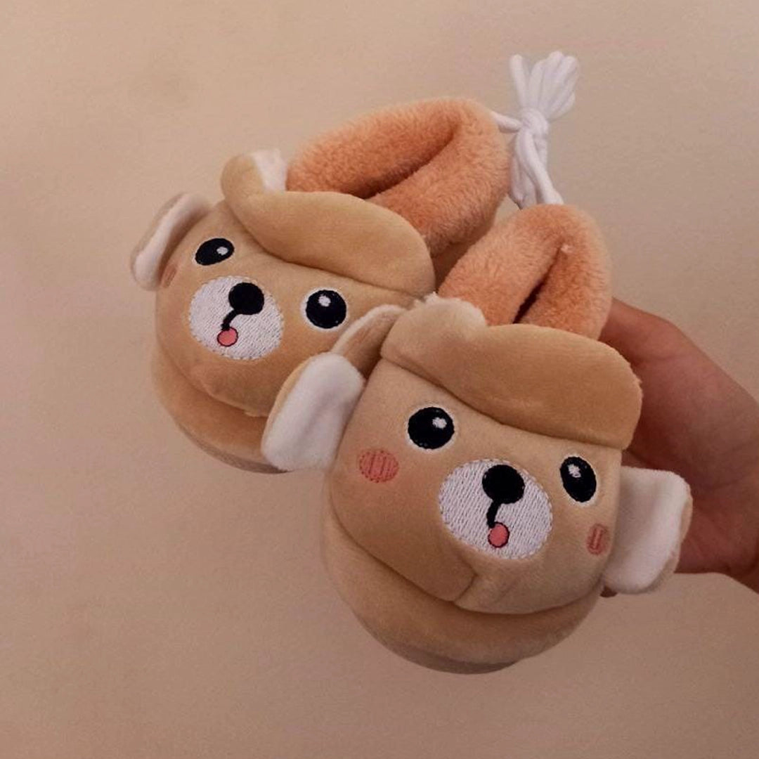 Bear Hug Plush Home Boots | Ages 6M–18M