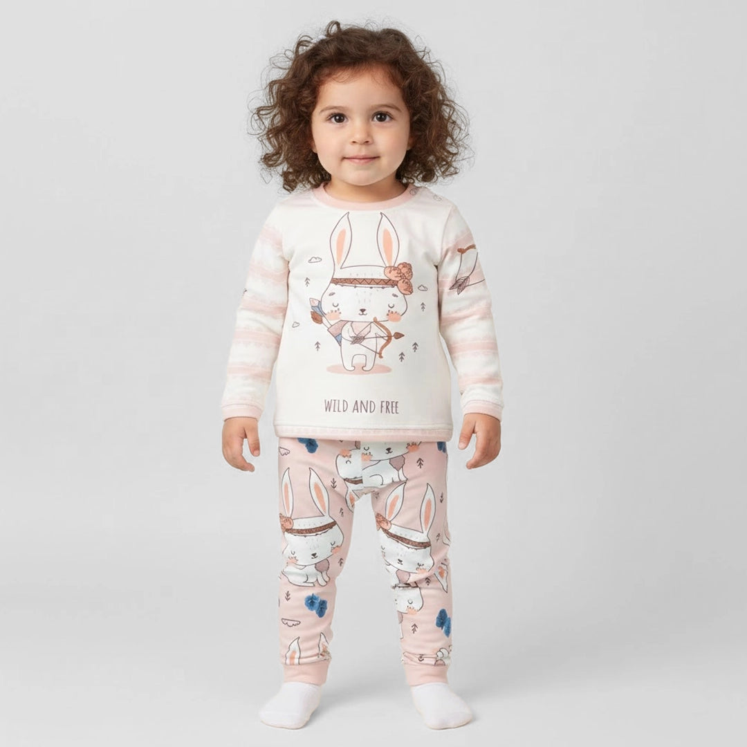 بيجاما Wild Bunny | من عمر 6-36 شهر