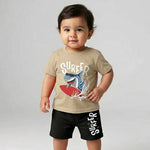 Surfer Shark Pajama | Ages 9M-24M