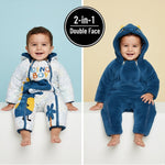 Double-Face Dino Romper Costume | Ages 0M–18M