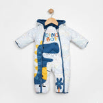 Double-Face Dino Romper Costume | Ages 0M–18M