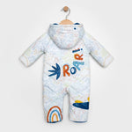 Double-Face Dino Romper Costume | Ages 0M–18M