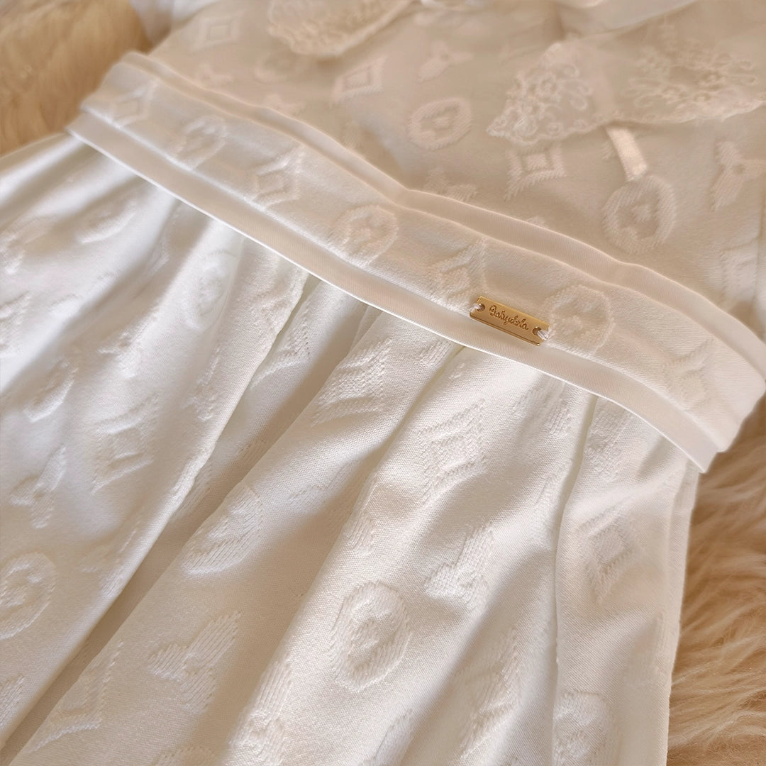 Heirloom Lace Collar Dress Set | Ages 3M–36M