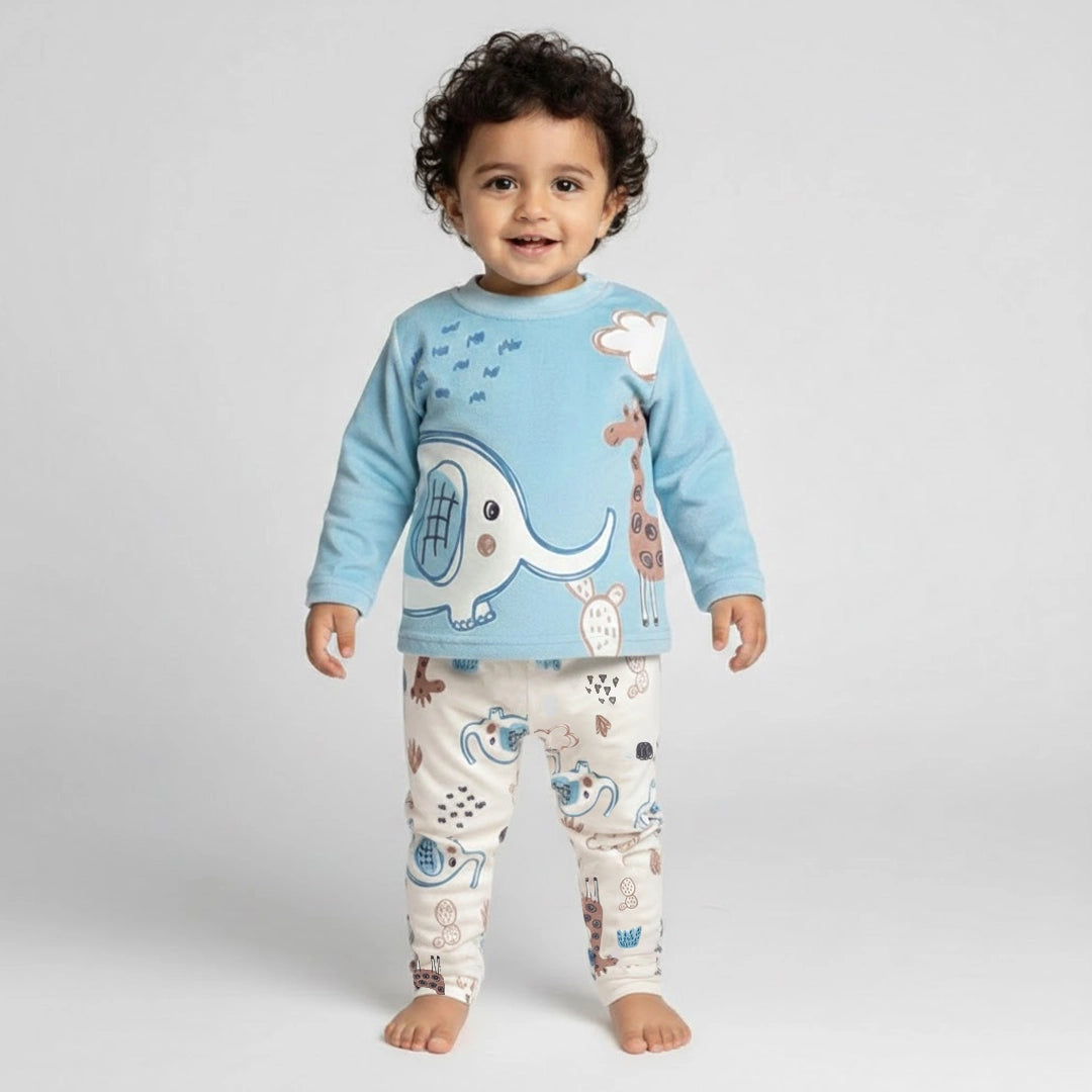 Safari Snuggles Pajama Set | Ages 6M-36M