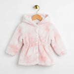 Blush Cloud Teddy Jacket | Ages 0M–36M
