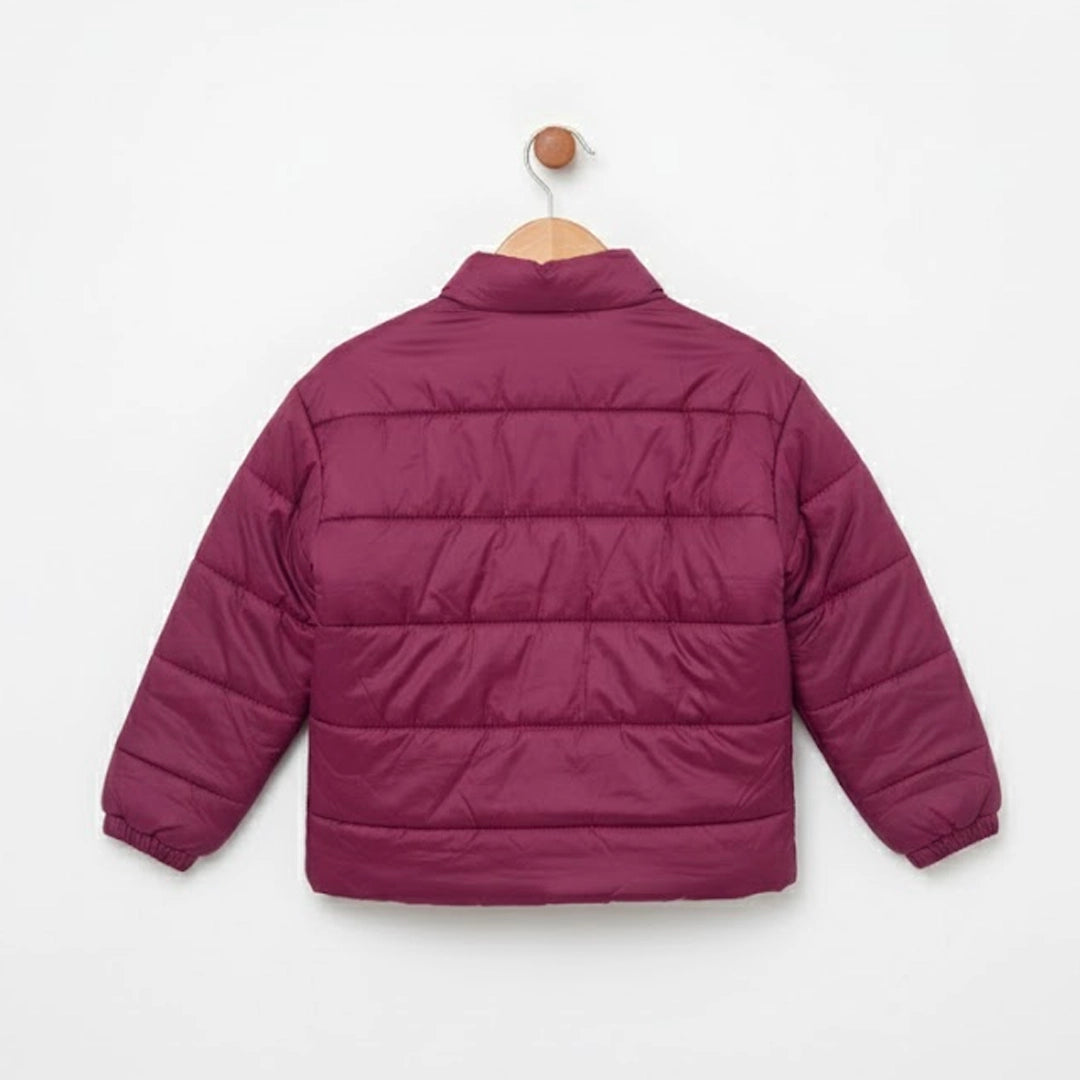 Puffer Jacket with Faux Fur Lining | 4Y–10Y