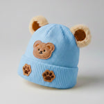 Teddy Paw Knit Beanie | Ages 0–2Y