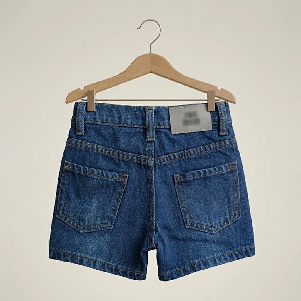 شورت جينز كلاسيك للأطفال | من سنة لـ 5 سنين