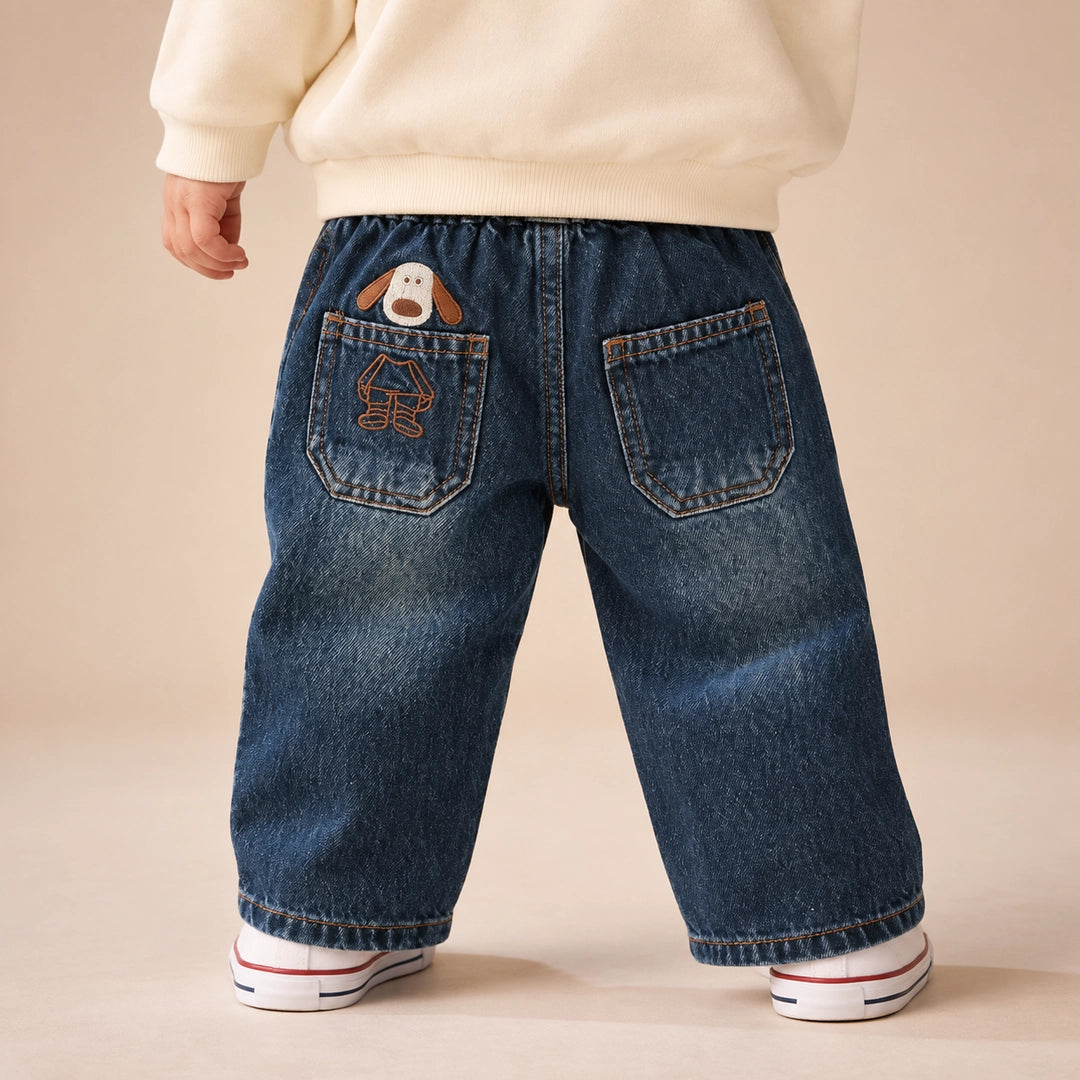Puppy Pocket Jeans