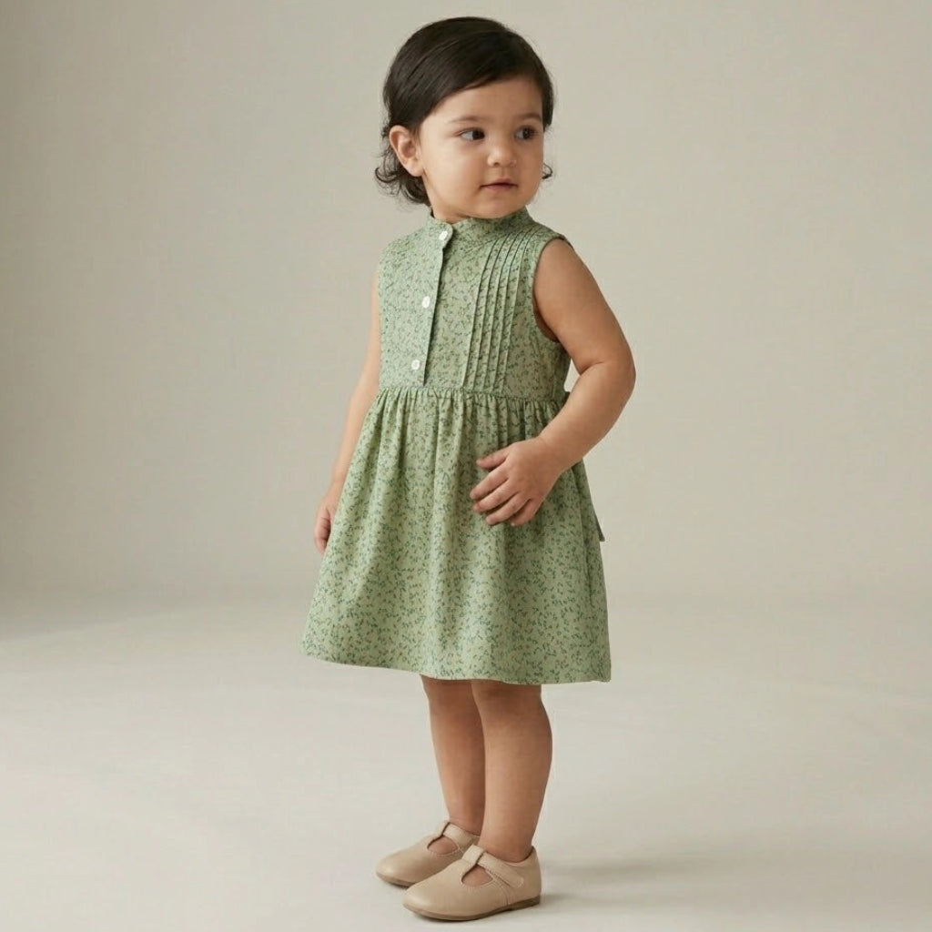 Petal Charm Baby Dress | Ages 9M–24M