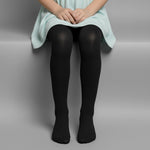 Terry-Lined Girls Footed Tights | Ages 2Y–6Y