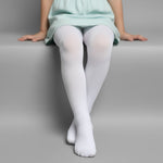 Terry-Lined Girls Footed Tights | Ages 2Y–6Y
