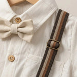 طقم Little Gent Suspenders | من 6 لـ 24 شهر