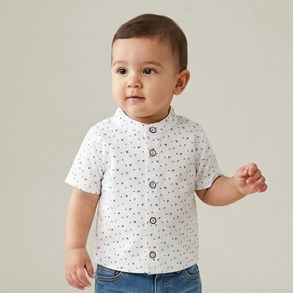 Mini Pattern Shirt | Ages 3M–18M